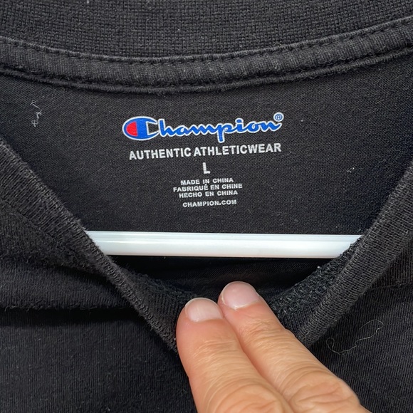 Champion Black Long Sleeve top - Picture 2 of 6